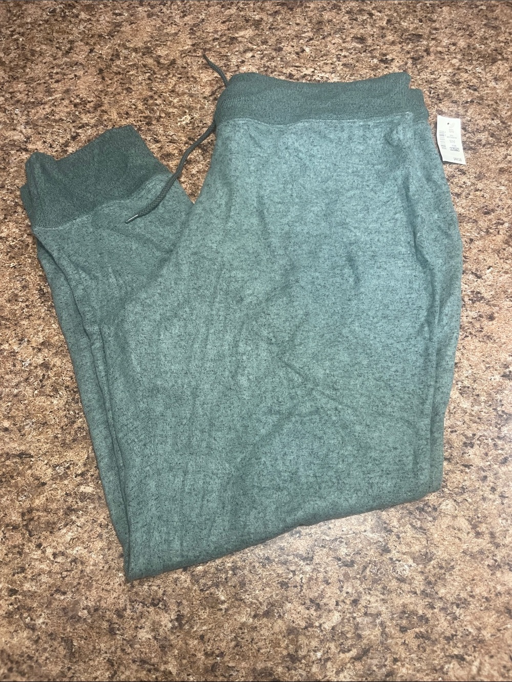 NWT Aeropostale LIVE LOVE DREAM Green Knit Jogger Pants XXL